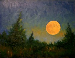 La Luna y Los Cedros