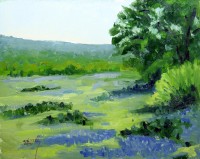 Bluebonnets Near Round Mountain #2