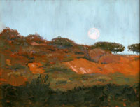 Moonset On Cherry Ridge
